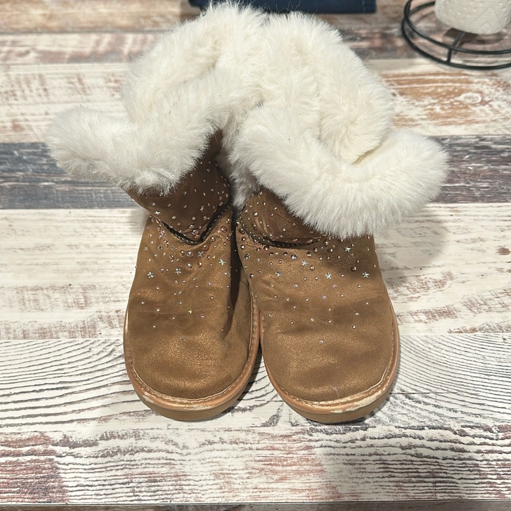 Girl Fur Boots